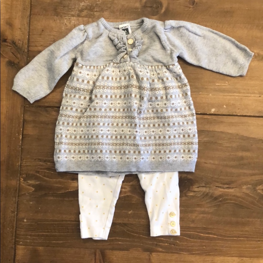 Winter sweater/leggings set